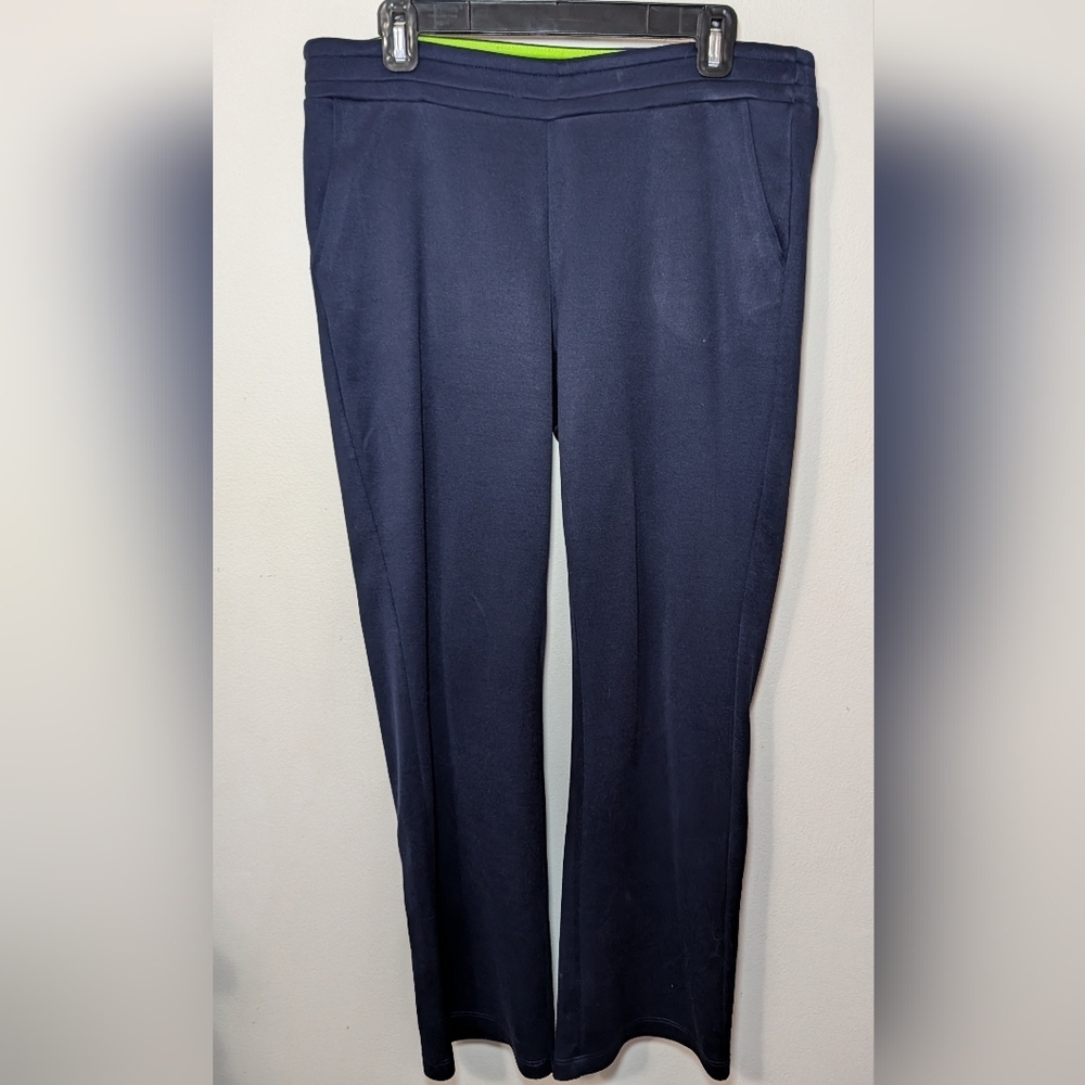 Lauren Ralph Lauren Tracksuit Set Navy + Green Jacket + Pants Women's Size PM - Picture 2 of 8